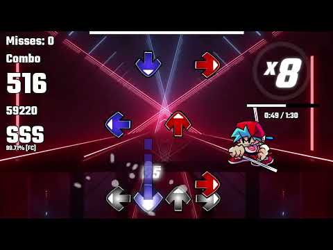 RED ZONE Official Chart - Funkin' Saber v1.9/v2 Update