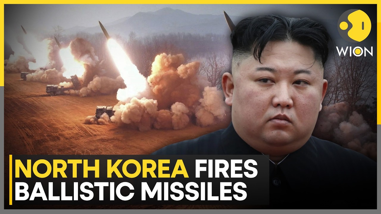 North Korea Launches 10 Ballistic Missiles Near Japan & S Korea Amid Joint Drills | WION