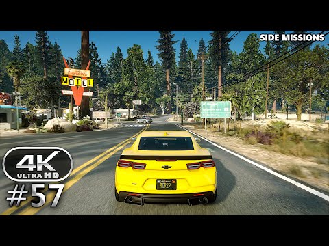 Grand Theft Auto 5 Gameplay Walkthrough Part 57 Side Mission - GTA 5 PC 4K 60FPS (No Commentary)