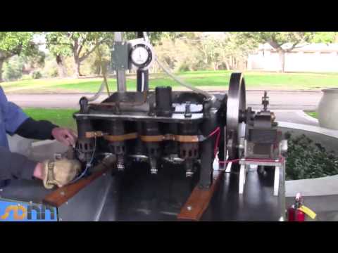 Replica of original Wright brothers engine