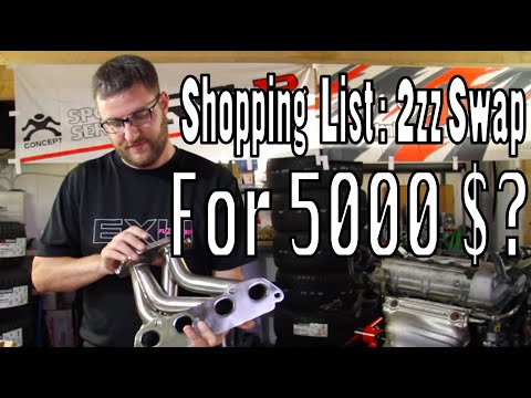 EP4 Project Lotus Hunter: What is needed to perform a 2ZZ Swap on a Toyota Mr2 ZZW30? Full list