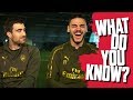 Is it America or is it the USA?! | Sokratis Papastathopoulos v Dinos Mavropanos | WHAT DO YOU KNOW?