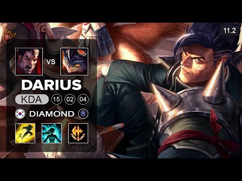 Darius Top vs Rumble - KR Diamond Patch 11.2