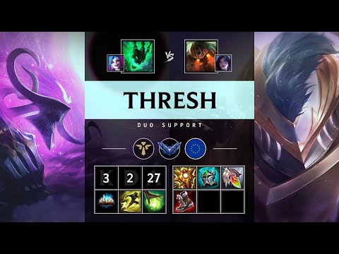 Thresh Support vs Nautilus - EUW Diamond Patch 25.14