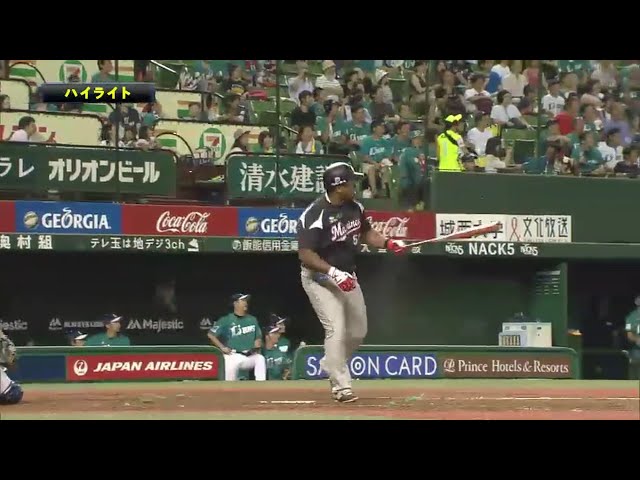 8/21 ライオンズ対マリーンズ ハイライト