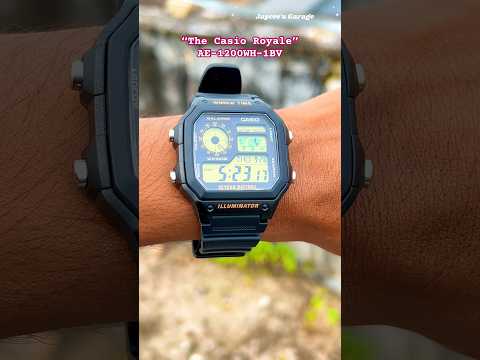 The Iconic “Casio Royale” | AE-1200WH-1BV | 🔥🔥