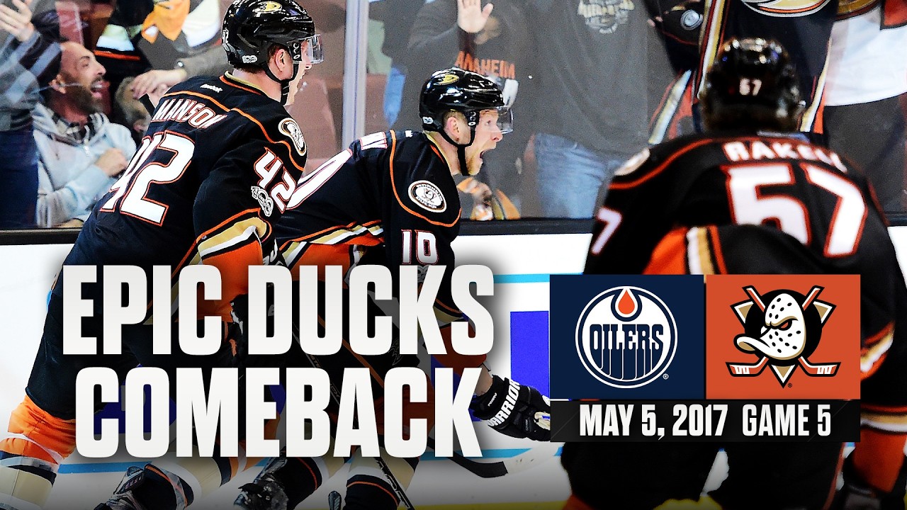 FULL REPLAY: Game 5 Shocker | Oilers vs Ducks | 2017 Stanley Cup Playoffs