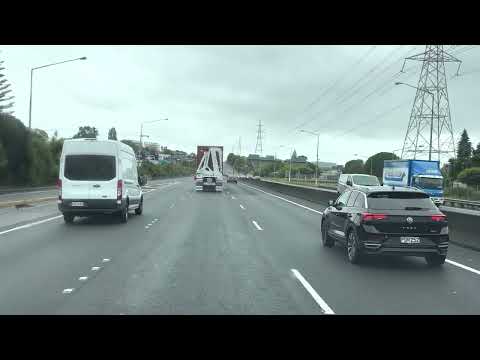 Rainy day drive Manukau to Epsom | Auckland | New Zealand