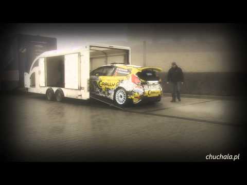 1 Rajd Arłamów 2014 | Chuchała / Rozwadowski | Ford Fiesta R5 | shakedown