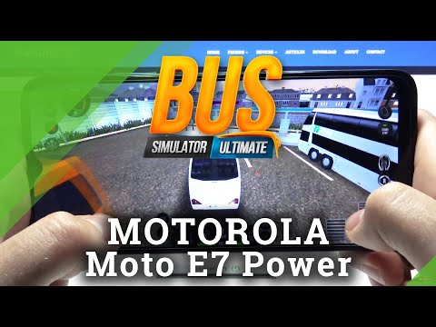 Motorola Moto E7 Power - Bus Simulator Ultimate Game Checkup