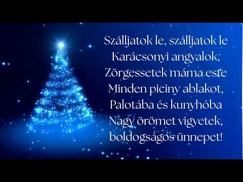 Szálljatok le karácsonyi angyalok