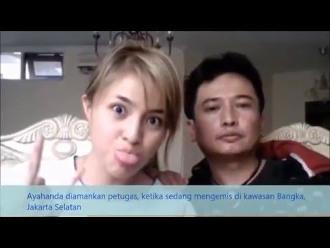 Mengharukan, Marshanda Temui Ayah Kandungnya Yang Jadi Pengemis di Panti Sosial