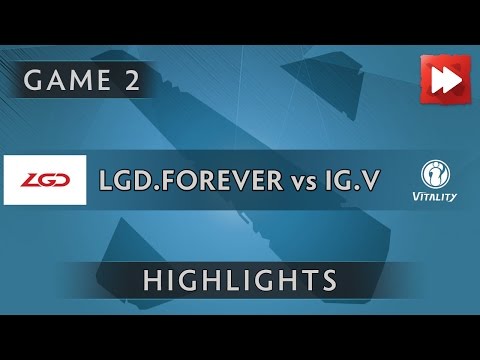 LGD.Forever Young vs iG.Vitality [Game 2] The Boston Major 2016 - Dota Highlights