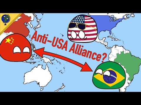 Is Brazil joining China AGAINST the USA?