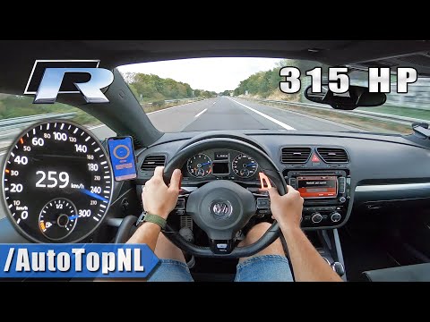 315HP VW Scirocco R *TOP SPEED* on AUTOBAHN [NO SPEED LIMIT] by AutoTopNL