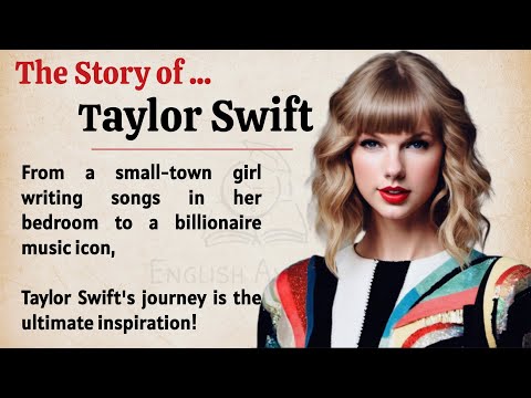 Taylor Swift Journey & The Power of Never Giving Up || Learn English Through Story Level 2 🔥 || ESL