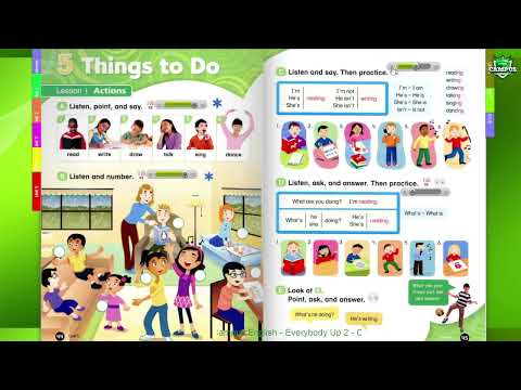 Everybody up 2 - Unit 5 - Things to do - Lesson 1 - Actions