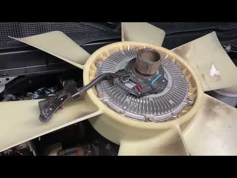 2019 Dodge Ram 3500 Cummins 6.7L fan hub removal