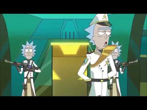 Rick destruye la Ciudadela de los Ricks [HD]