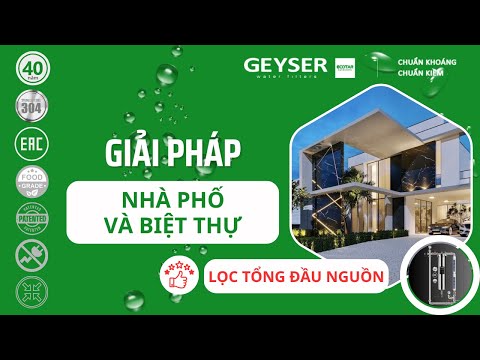 Lý do nên lắp lọc tổng biệt thự – Nâng tầm đẳng cấp và chất lượng cuộc sống