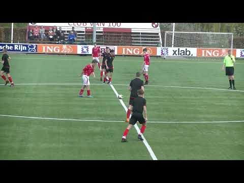 UVV JO17-3 - DOVO JO17-2 2de helft deel 2 (3-3)