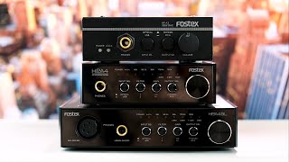 Video thumbnail for Fostex HP-A3 / A4 / A4BL | 3 Kopfhörerverstärker im Vergleich by Damir Franc