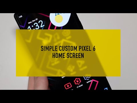 Simple Pixel 6 Pro Customization With Nova Launcher and LineX Icons