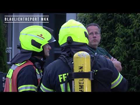 Haus in Hammersbach - Langenbergheim in Flammen