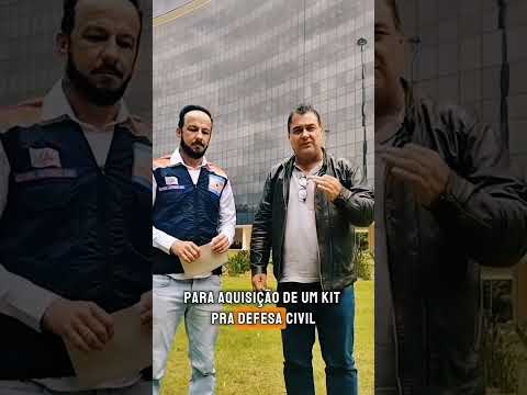 Em busca de recursos para a Defesa Civil de Dores de Campos MG 🔺