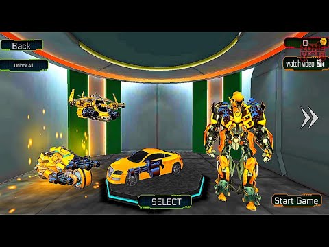 Grand Robot Helicopter Transform War: Multiple Robot Transformation Game 2021 - Android Gameplay
