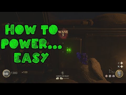 CoD WWII Zombies: The Final Reich | How to Turn on Power