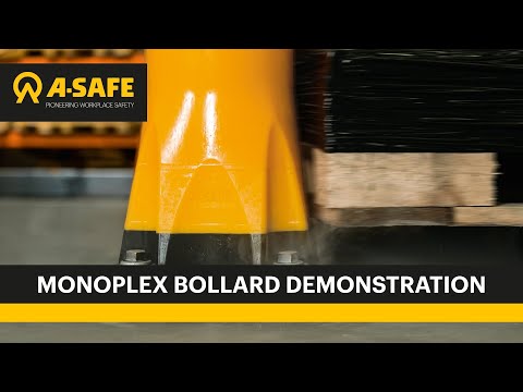 Introducing A-SAFE's Revolutionary Monoplex 190 Heavy Duty Bollard