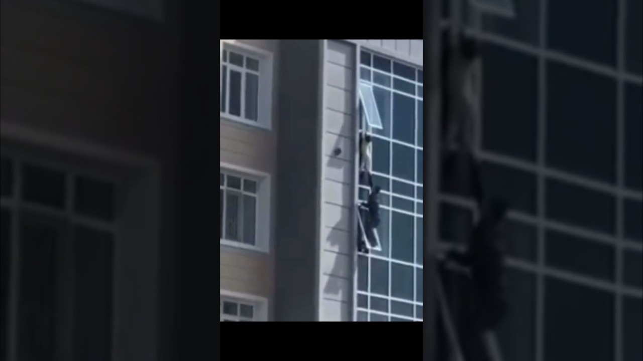 😱 Herói salva menina de 3 anos do 8º andar!