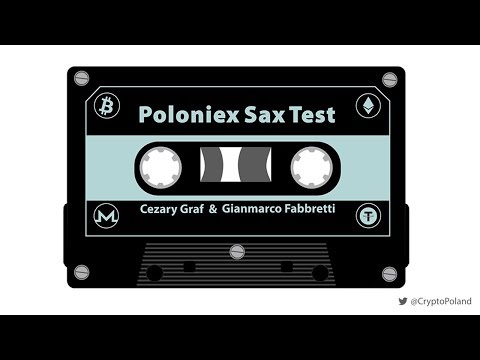 Cezary Graf & Gianmarco Fabbretti - Poloniex Sax Test