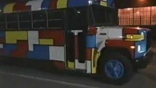 ICP and Vampiro destroy the 70s bus WCW