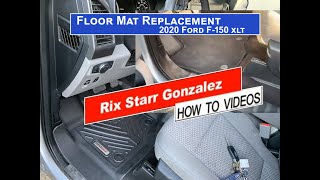 How to Video - Floor Mat replacement - 2020 Ford F-150 Upgrade and Gadgets # 2