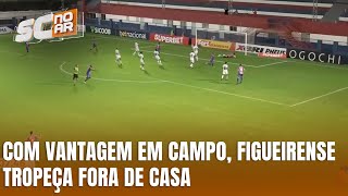 Com um a mais, Figueirense é derrotado pelo Carlos Renaux em Brusque