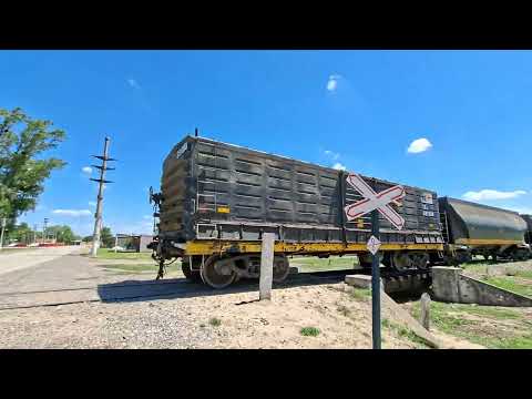 Tren Vacío NCA por Ex Estación Charco y Ex Súper Intendente Ledesma (Tacanas)