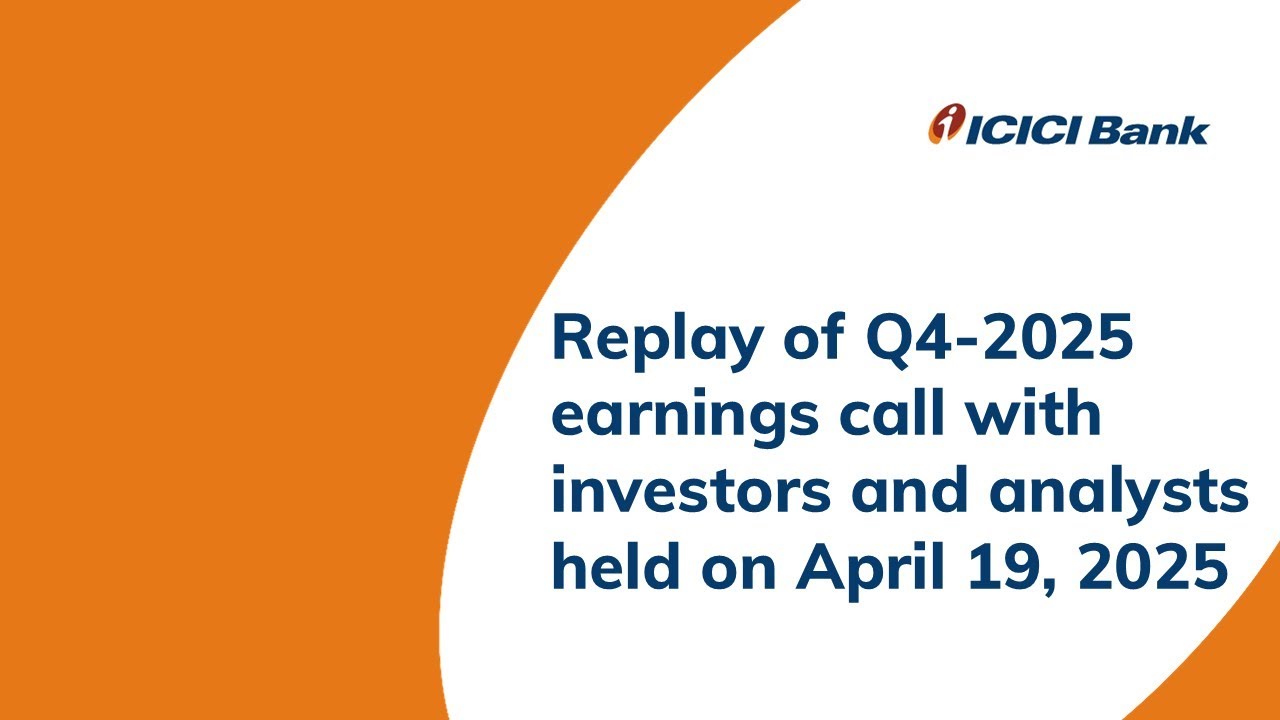Replay of Q4-2025 earnings call with investors and analysts held on April 19, 2025