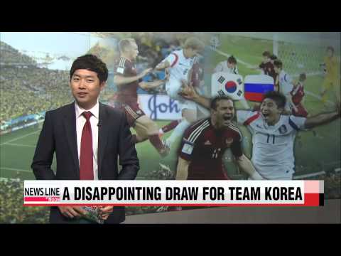 Korea draws against Russia in first match