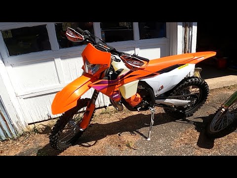 Testing Out The 2024 KTM 150 XC-W
