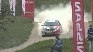 preview picture of video 'Edgars Balodis / Inese Akmentina Rally Talsi 2014'