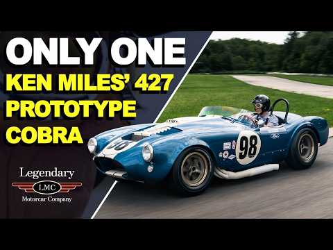 The Untold Story: Ken Miles’ Shelby Cobra “Flip-Top” | 1964 Shelby 427 Prototype Factory Team Cobra