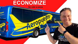 SANTIAGO AIRPORT in CHILE How to LEAVE or ARRIVE by BUS?
