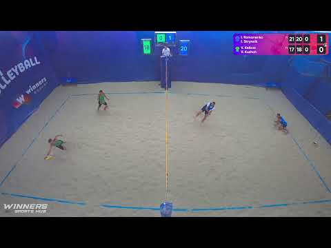 12:50 I. Romanenko / I. Skrynnik - V. Kelbas / V. Kushch 27.08.2022 | Winners Beach Volleyball