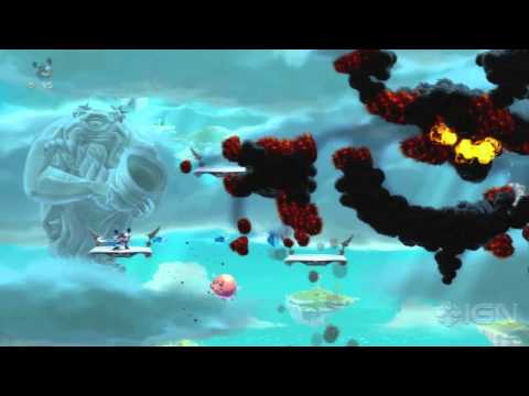 Rayman Legends Walkthrough: Olympus Maximus - A Cloud of Darkness