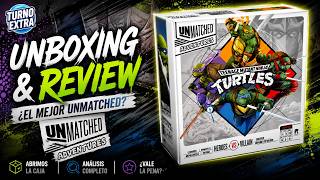 ¿El MEJOR Unmatched? | TMNT Unboxing, Review y análisis completo