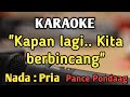 ADA RINDU UNTUKMU KARAOKE NADA PRIA COWOK Pop Nostalgia Pance Pondaag Live Keyboard