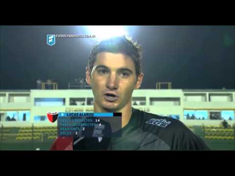 Alario: "Necesitábamos este triunfo". Defensa 2 - Colón 3. Fecha 12. Primera División 2015. FPT.