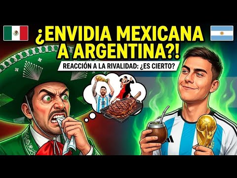 Mexicans' obsession with Argentina 🇦🇷🔥 Admiration or inferiority complex?